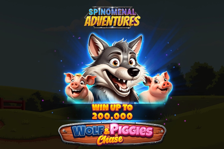22736 wolf piggies chase
